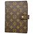 Louis Vuitton Monogram Agenda MM Notebook Cover Brown
