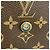 Bolsa de Ombro Louis Vuitton Monogram Mini Looping Marrom - vista 8