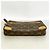 Borsa a Pochette Louis Vuitton Monogram Marly Dragonne GM Marrone - vista 3