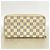 Cartera Larga Louis Vuitton Damier Azur Zippy Organizer Blanco - vista 8