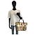 Borsa Tote Salvatore Ferragamo con Stampa Leopardata Marrone Multicolore - vista 6