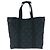 Borsa Tote Salvatore Ferragamo in tela e pelle nera Nero