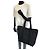 Borsa Tote Salvatore Ferragamo in tela e pelle nera Nero - vista 7