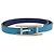 Hermès Bracciale Double Tour con Charm Hermes Bee Api Argento Blu navy Blu chiaro