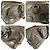 Borsa LOEWE Anagram Amazona 28 Argento D'oro - vista 5