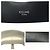 Céline Celine Western-Style Leather Belt Black Silvery White - view 3
