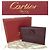 Borsa a Pochette Cartier Vintage Must Line Bordò - vista 4
