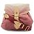 Borsa a tracolla Louis Vuitton Monogram Denim Sunshine Nero Rosa