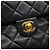 Borsa a tracolla con catena Chanel Matelassé in pelle d'agnello nera Nero - vista 12