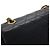 Borsa a tracolla con catena Chanel Matelassé in pelle d'agnello nera Nero - vista 9