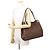 Borsa Tote Louis Vuitton Damier Ebene Maryleborn GM Marrone - vista 3