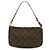 Bolso Louis Vuitton Monogram Pochette Accessoires Castaño