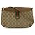 Borsa a tracolla Gucci Old GG Plus Sherry Line Marrone Beige