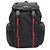 Zaino GUCCI Techno Canvas Web Line Sherry Cat Head Nero Rosso Verde Blu navy - vista 2