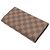 Louis Vuitton Damier Portefeuille International Long Wallet Castaño - vista 3