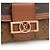 Louis Vuitton Monogram Reverse Portefeuille Dauphine Compact Tri-fold Wallet Braun Hellbraun - Ansicht 5