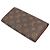 Louis Vuitton Monogram Bi-Fold Langbörse Braun - Ansicht 3