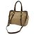 Prada Jacquard-Band Handtasche Tote Bag Braun Beige Khaki - Ansicht 3