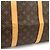 Louis Vuitton Monogram Keepall Bandoulière 55 Boston Bag Marrone - vista 10