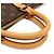 Louis Vuitton Monogram Keepall Bandoulière 55 Boston Bag Marrone - vista 5