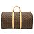 Louis Vuitton Monogram Keepall 55 Boston Bag Braun