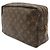 Louis Vuitton Monogram Trousse Toilette 28 Clutch Bag Marrone - vista 3