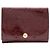 Tarjetero Louis Vuitton Monogram Vernis Roja