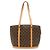 Bolso Tote Louis Vuitton Monogram Babylon Castaño - vista 2