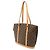 Bolso Tote Louis Vuitton Monogram Babylon Castaño - vista 3