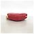 Borsa a tracolla in pelle rossa Christian Dior Rosso - vista 3