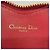 Borsa a tracolla in pelle rossa Christian Dior Rosso - vista 5