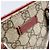 Borsa Tote Gucci GG Supreme 117551 Marrone Rosso - vista 10