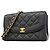 Chanel Diana Chain Schultertasche Schwarz