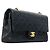 Timeless Borsa a tracolla Chanel Matelassé Nero - vista 2