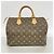 Borsa Louis Vuitton Monogram Speedy 30 Marrone - vista 11