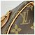 Borsa Louis Vuitton Monogram Speedy 30 Marrone - vista 7