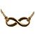 Autre Marque Collana Tiffany Infinity Chain D'oro