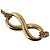 Autre Marque Collana Tiffany Infinity Chain D'oro - vista 15