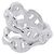Ring Anello Hermès Chaine d'Ancre Enchainee Double Row Band - vista 2