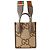 Mini Tote Bag Gucci Jumbo GG Marrone Beige