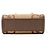 Mini Tote Bag Gucci Jumbo GG Marrone Beige - vista 3