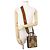 Mini Tote Bag Gucci Jumbo GG Marrone Beige - vista 5