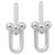 Autre Marque Orecchini Tiffany & Co. Hardware Link Extra Large in argento sterling