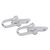 Autre Marque Orecchini Tiffany & Co. Hardware Link Extra Large in argento sterling - vista 2