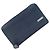 Bulgari Bvlgari Navy Leather Long Wallet Navy blue