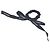 Timeless Chanel Seiden-Scrunchie in Schwarz