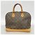 Sac à main Louis Vuitton Alma Monogram M51130 Marron - vue 12