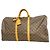 Louis Vuitton Boston Monogram Keepall 60 Braun