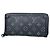 Portafoglio Zippy Long Trunk Monogram Eclipse Louis Vuitton Nero