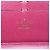 Louis Vuitton Monogram Portefeuille Clemence Long Wallet Fuschia - Ansicht 4